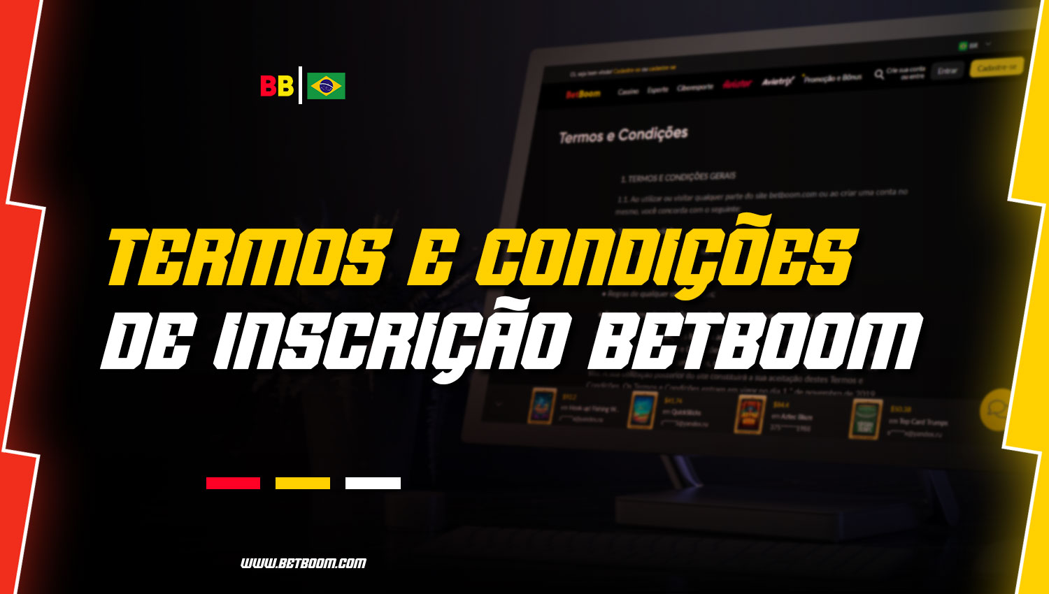 Antes de começar a jogar, é necessário familiarizar-se com as regras e condições da plataforma BetBoom no Brasil