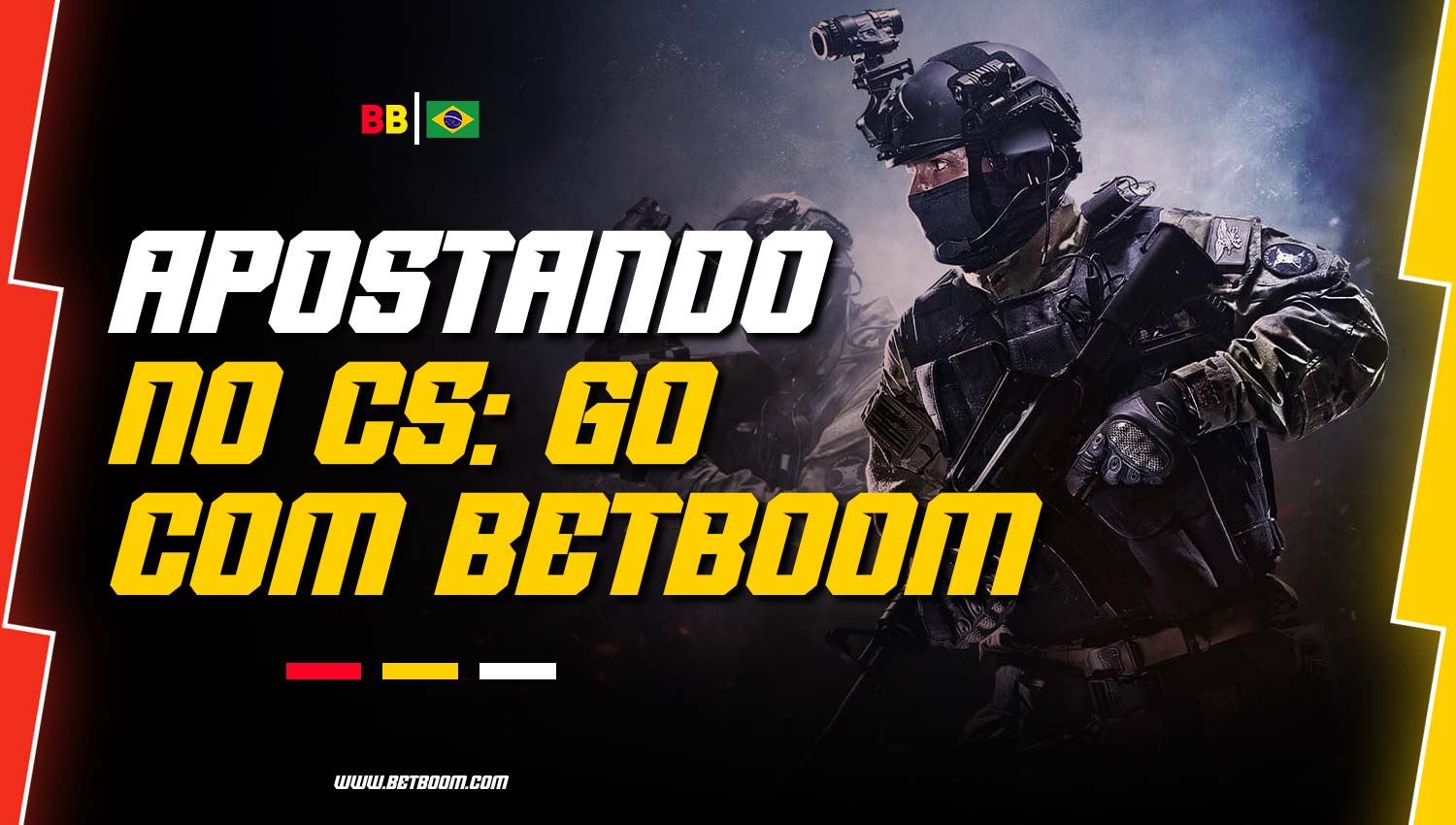 Os jogadores do Brasil podem fazer apostas em CS:GO na plataforma BetBoom.