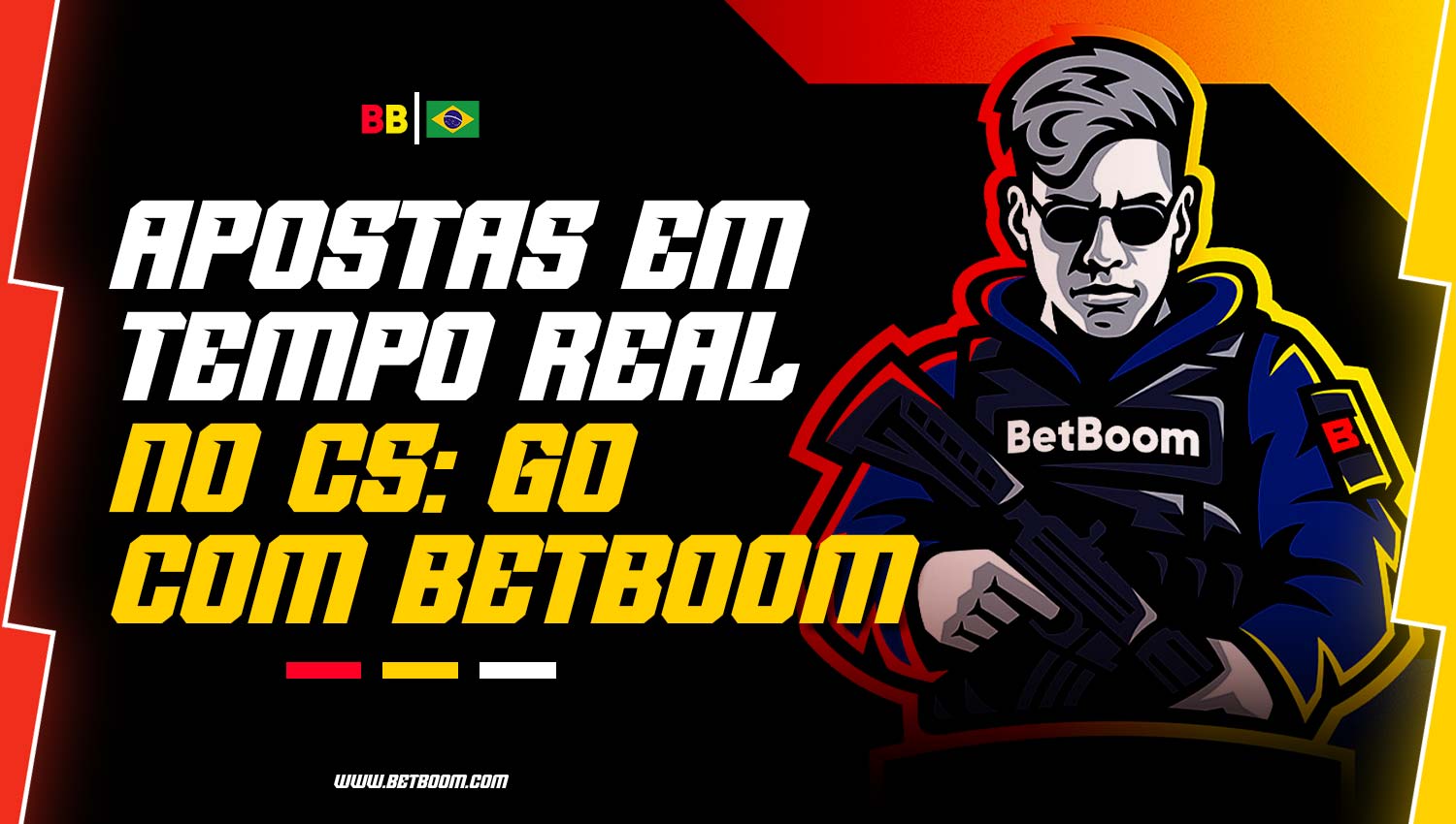 Na plataforma BetBoom, estão disponíveis apostas em tempo real em CS:GO.